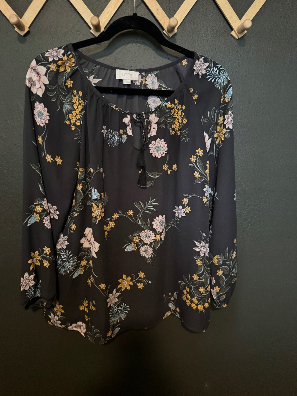 Loft Flowy Floral Top